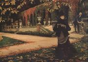 James Tissot The Letter (nn01) oil